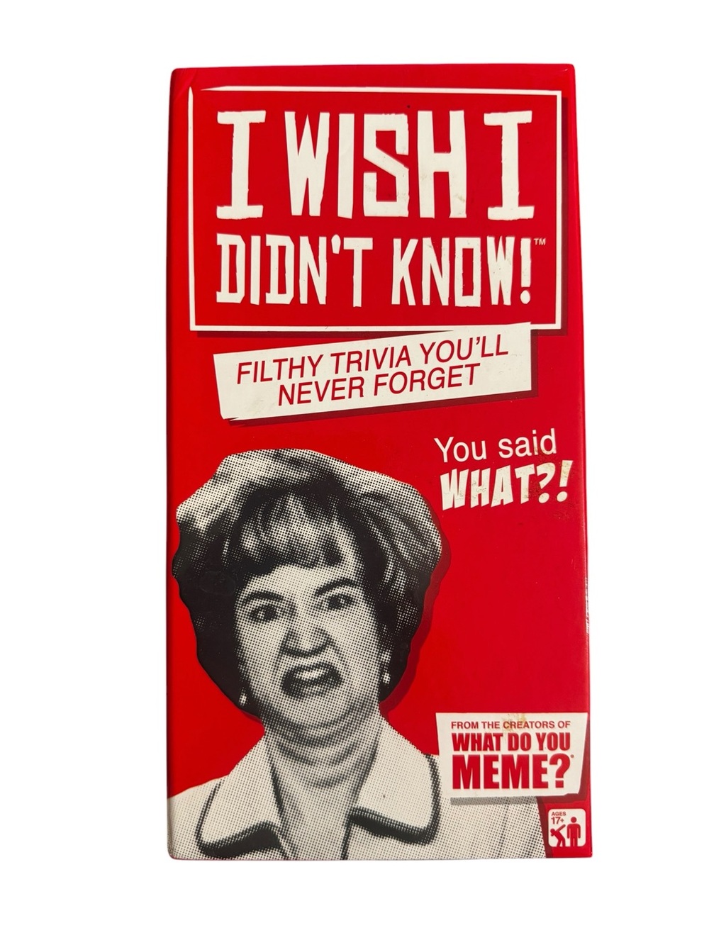 WHAT DO YOU MEME? I Wish I Didn't Know - The Filthy Trivia Party Game